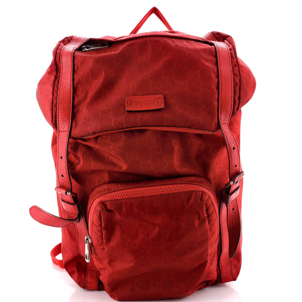 Gucci Buckle Backpack
